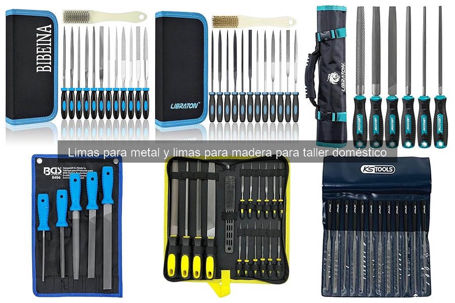 Tipos de limas para metal y madera: guía para elegir