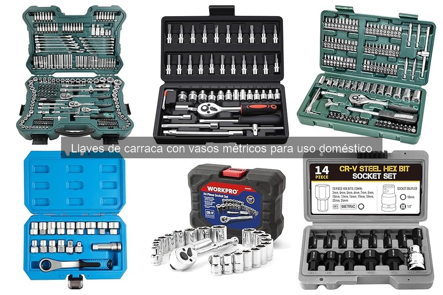 Tipos de llaves de carraca y sus características