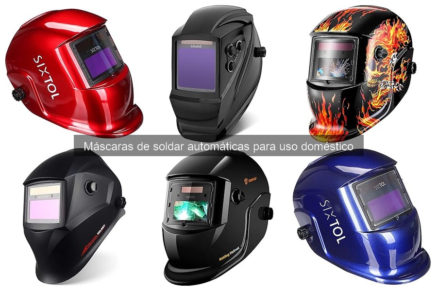 Tipos de máscaras de soldar automáticas para el hogar