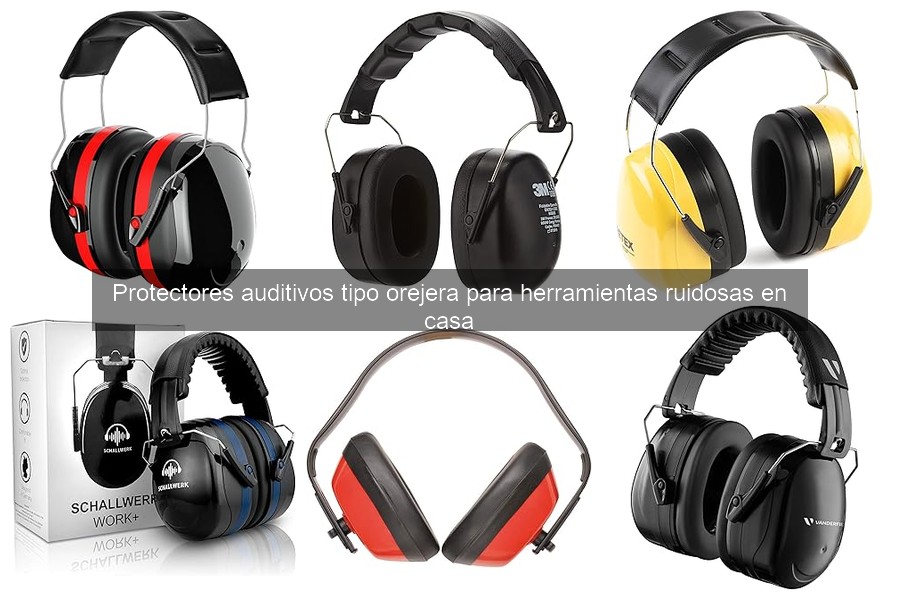 Tipos de protectores auditivos para herramientas ruidosas