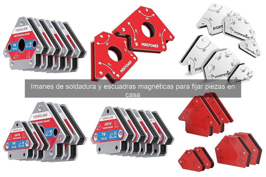 Uso Correcto de Imanes de Soldadura en Proyectos de Bricolaje