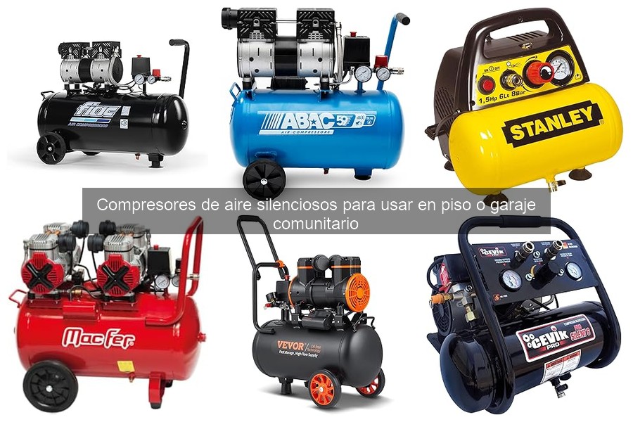Uso práctico de compresores de aire silenciosos en bricolaje