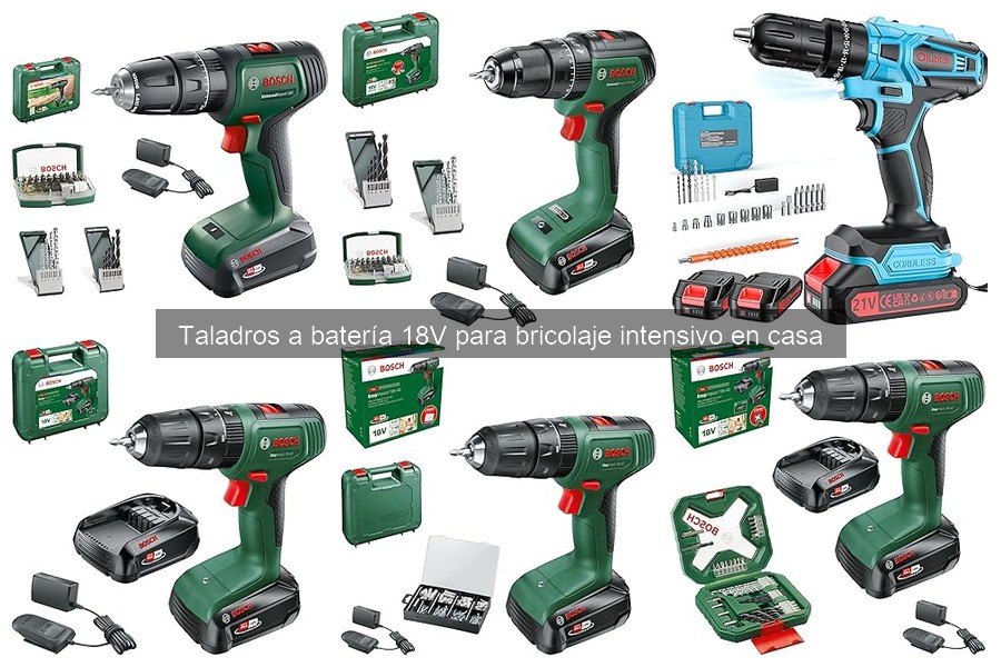 ¿Vale la pena un taladro a batería 18V para bricolaje?