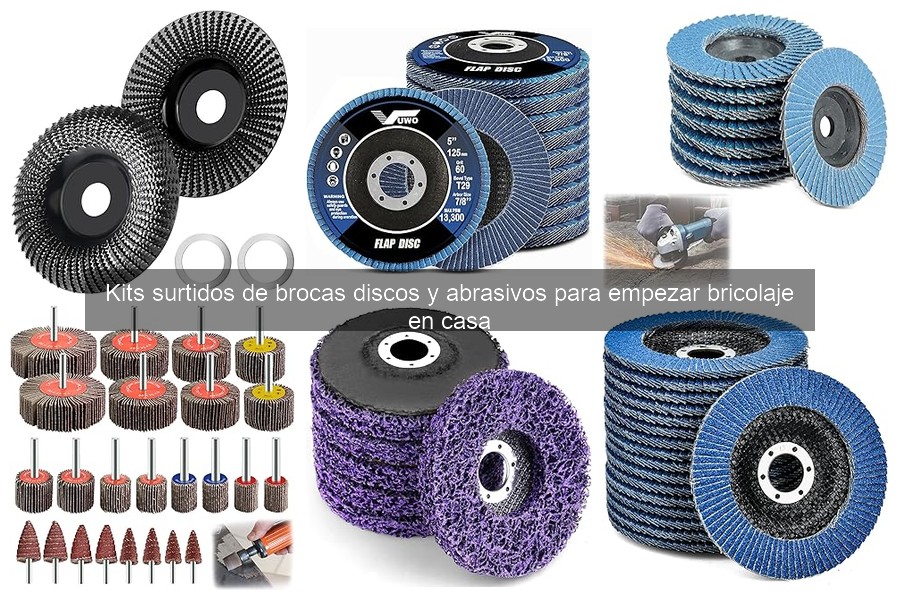 Ventajas de Kits Surtidos de Brocas y Discos para Bricolaje