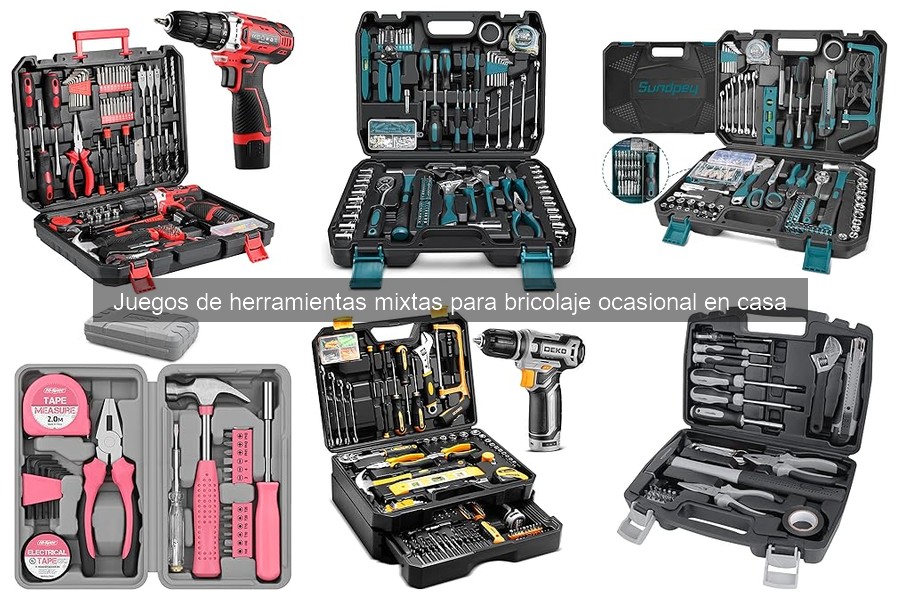 Ventajas de los Juegos de Herramientas Mixtas para Bricolaje
