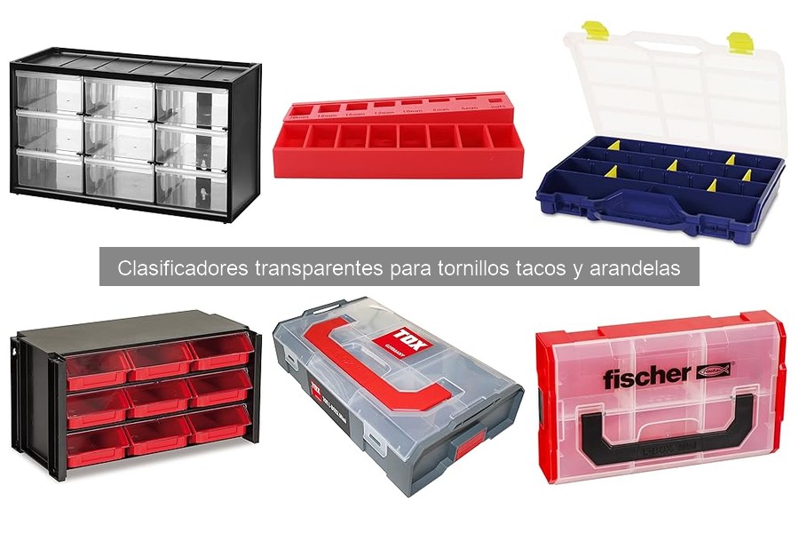 Ventajas de usar clasificadores transparentes para tornillos
