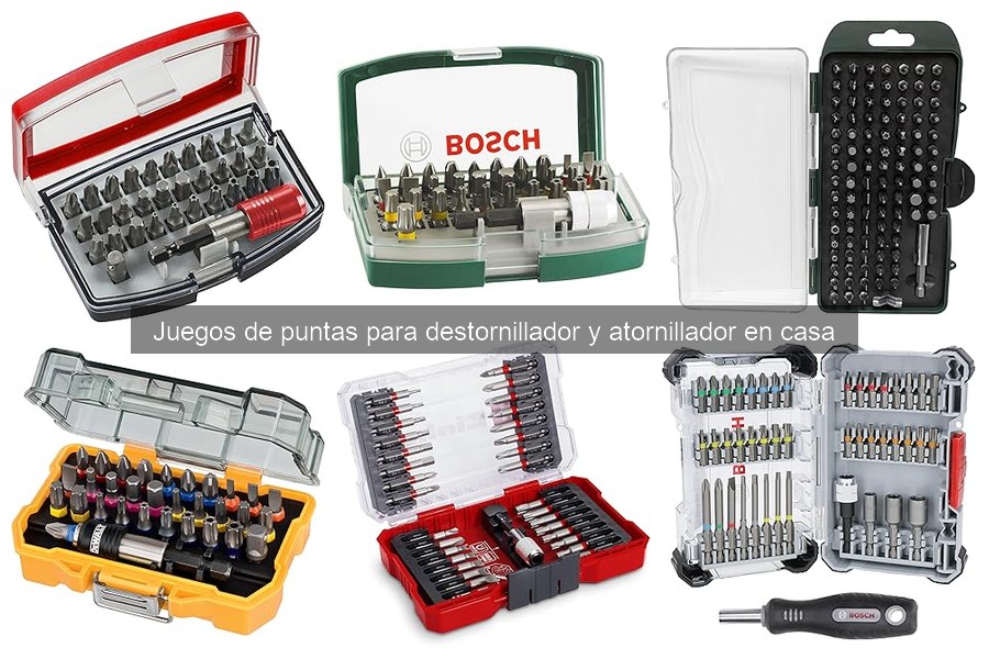 Ventajas de usar juegos de puntas versátiles en bricolaje
