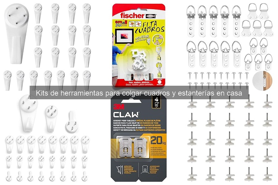 Ventajas de usar kits de herramientas para colgar cuadros