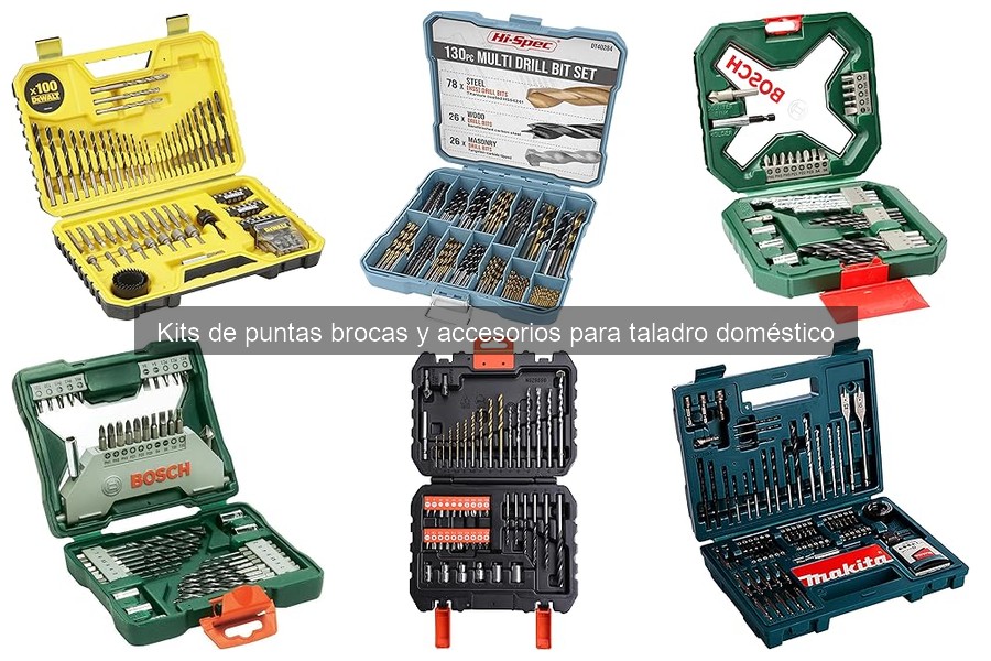 Ventajas de usar kits de puntas y brocas de calidad