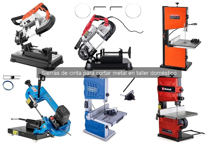 Ventajas de usar sierras de cinta para cortar metal en casa