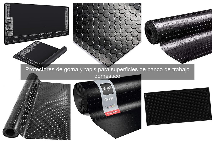 Ventajas de usar tapis de goma en tu taller de bricolaje