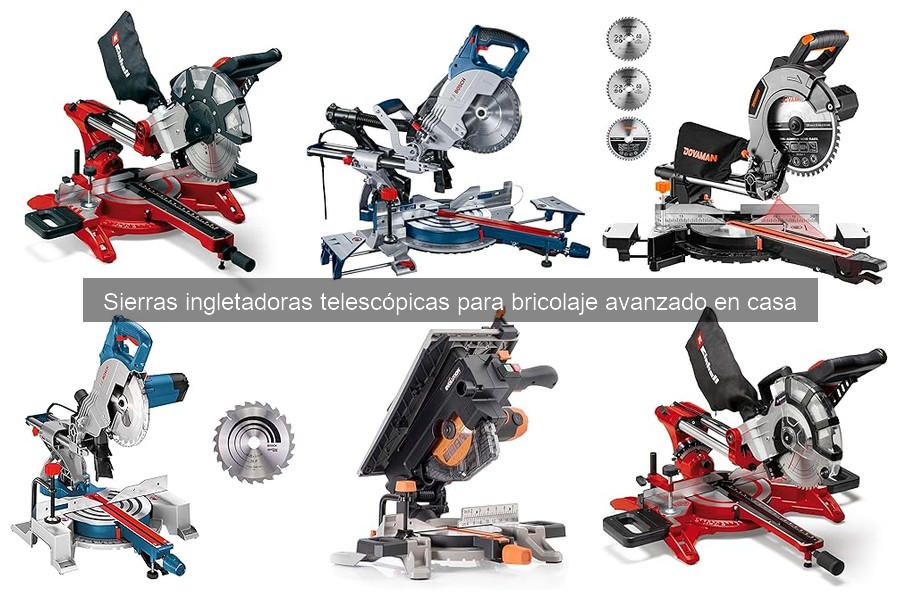 Ventajas de usar una sierra ingletadora telescópica en bricolaje