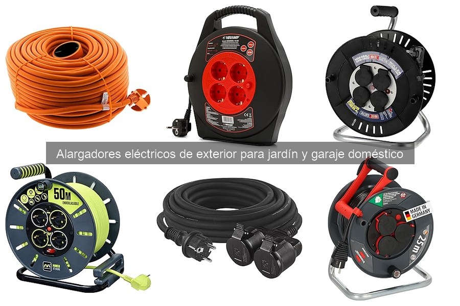 Ventajas y desventajas de alargadores eléctricos de exterior