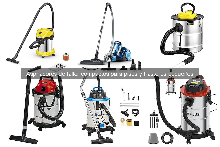Ventajas y desventajas de aspiradores de taller compactos