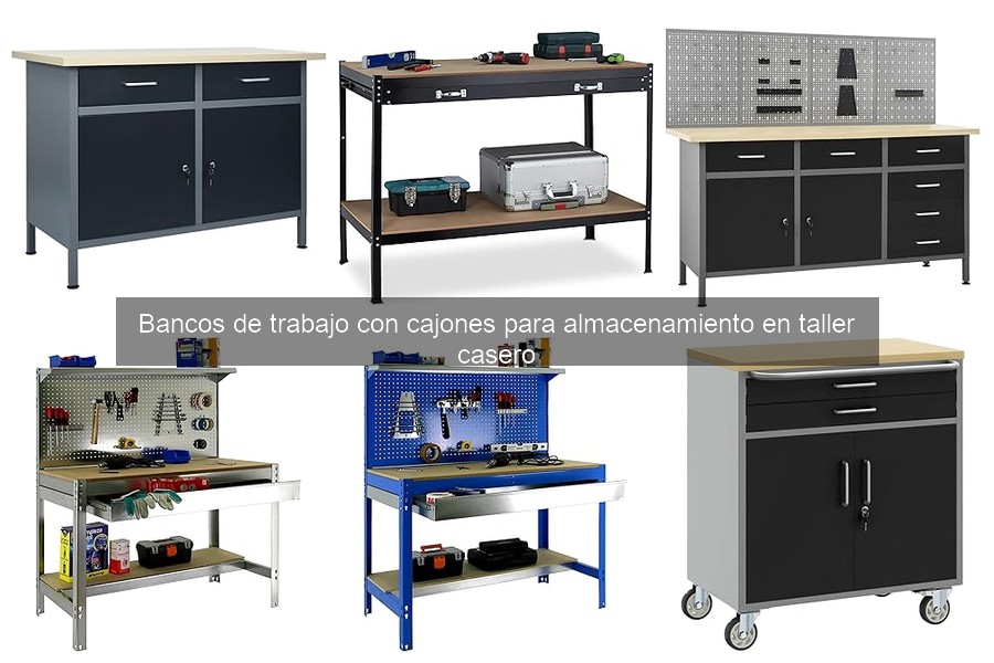 Ventajas y desventajas de bancos de trabajo con cajones