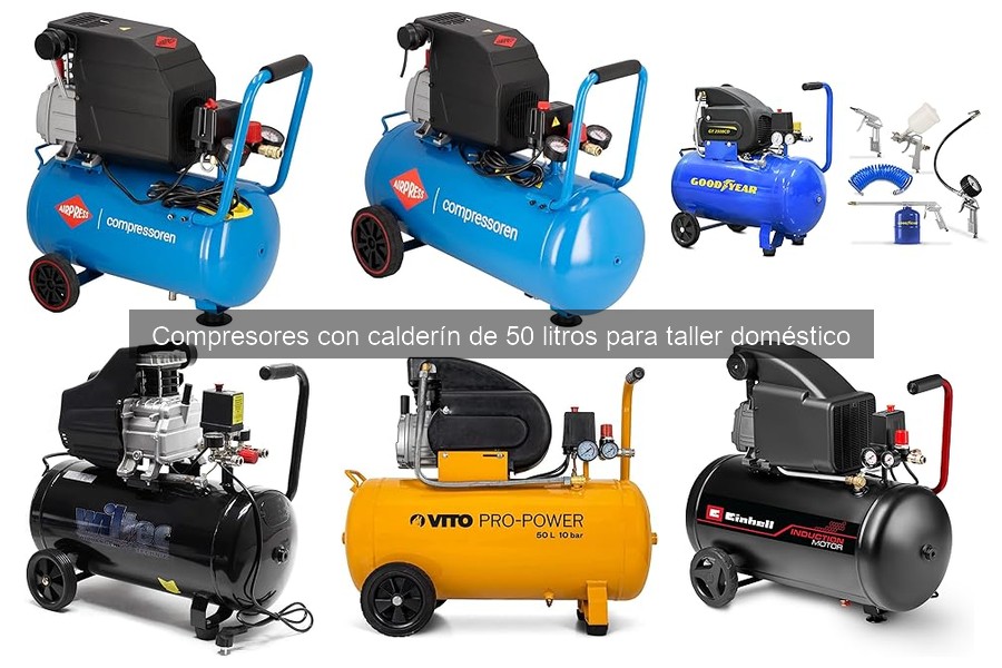 Ventajas y desventajas de compresores de 50 litros