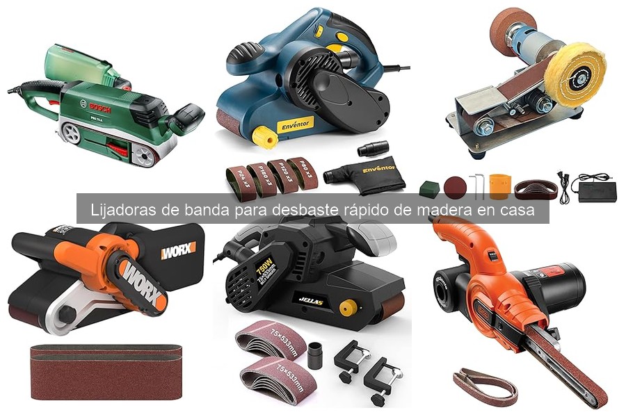 Ventajas y desventajas de las lijadoras de banda para madera