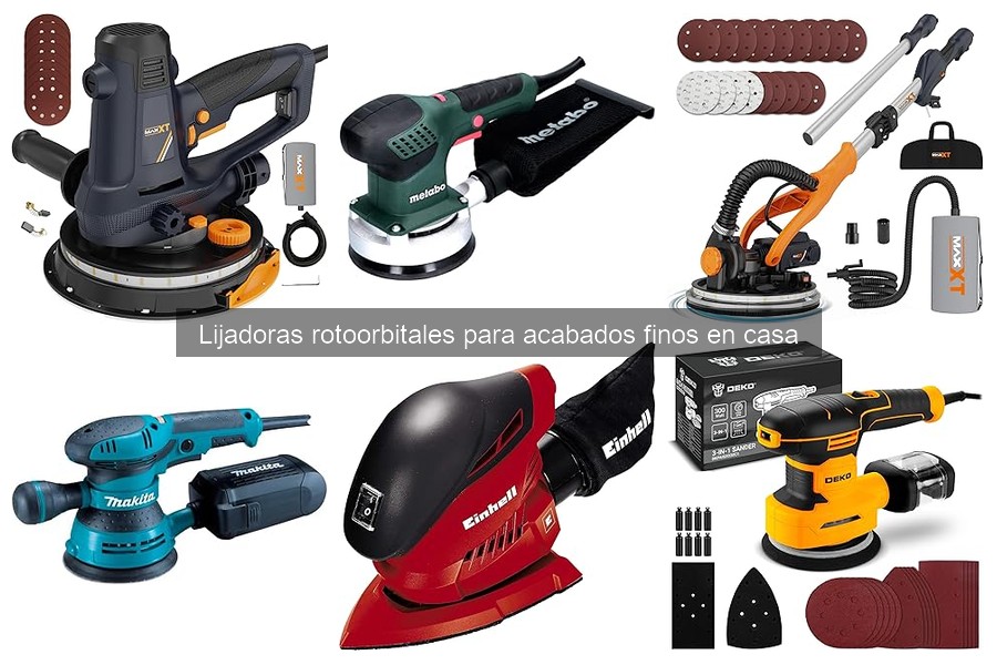 Ventajas y desventajas de las lijadoras rotoorbitales