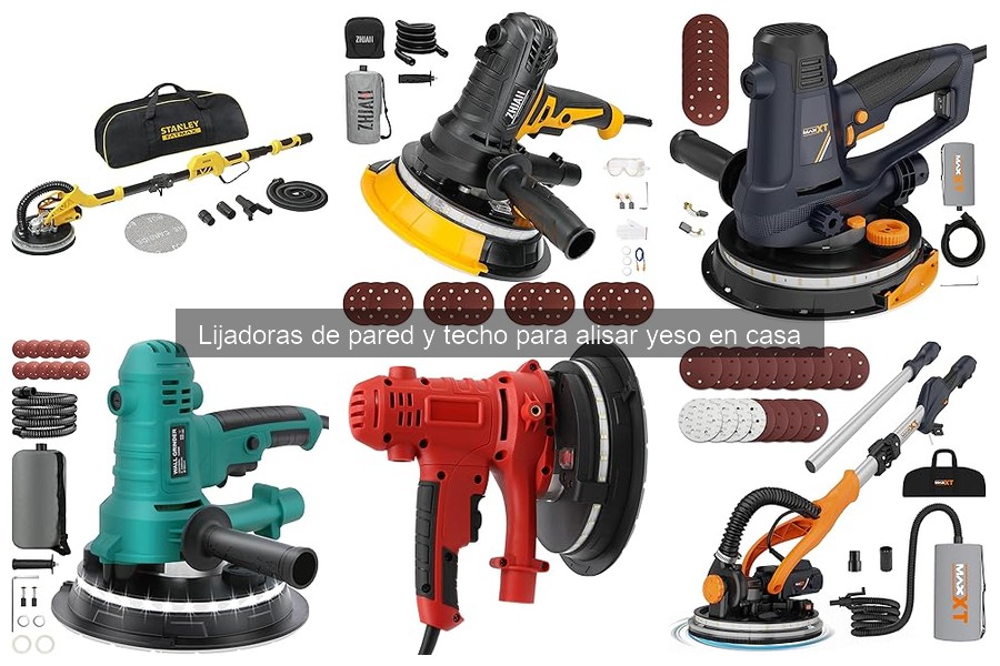 Ventajas y Desventajas de Lijadoras de Pared y Techo