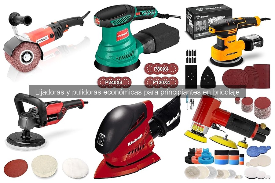 Ventajas y desventajas de lijadoras económicas para bricolaje