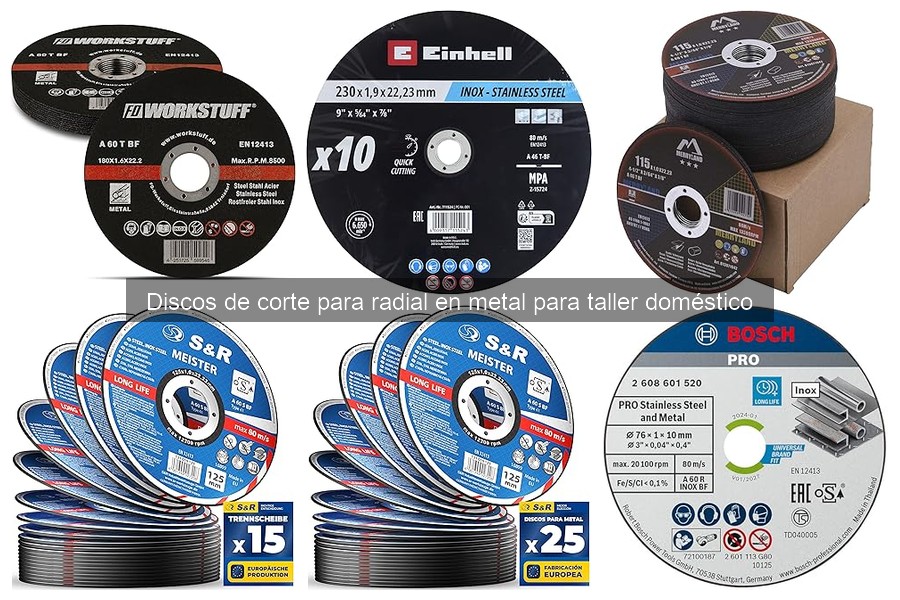 Ventajas y desventajas de los discos de corte para radial en metal