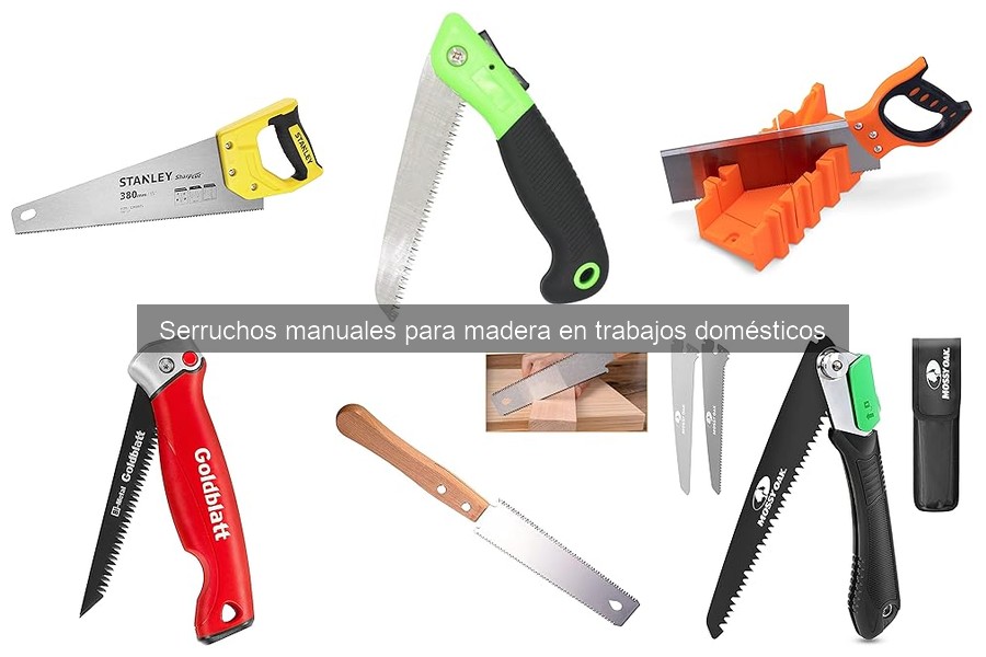 Ventajas y desventajas de serruchos manuales vs sierras eléctricas