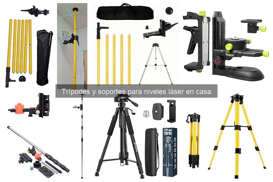 Ventajas y desventajas de trípodes para niveles láser