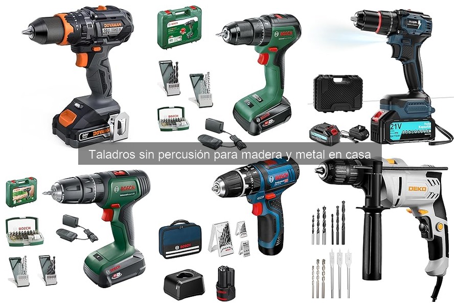 Ventajas y desventajas del taladro sin percusión