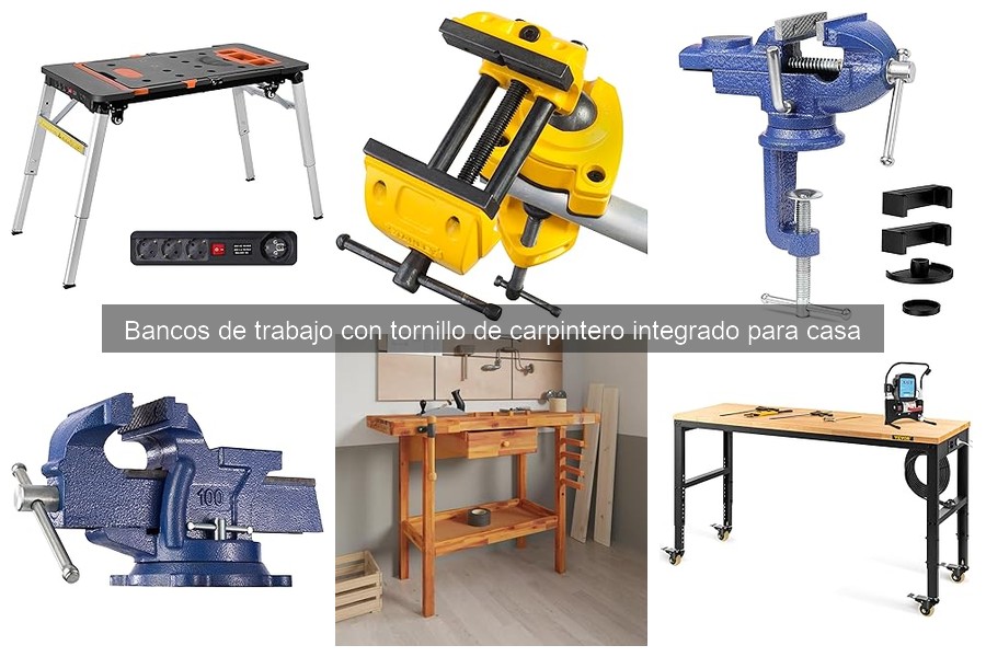 Vida útil de bancos de trabajo con tornillo de carpintero